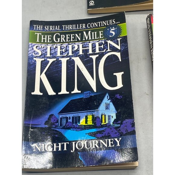 The green mile books Stephen King paperback 1996 English 3 books READ - Picture 3 of 11